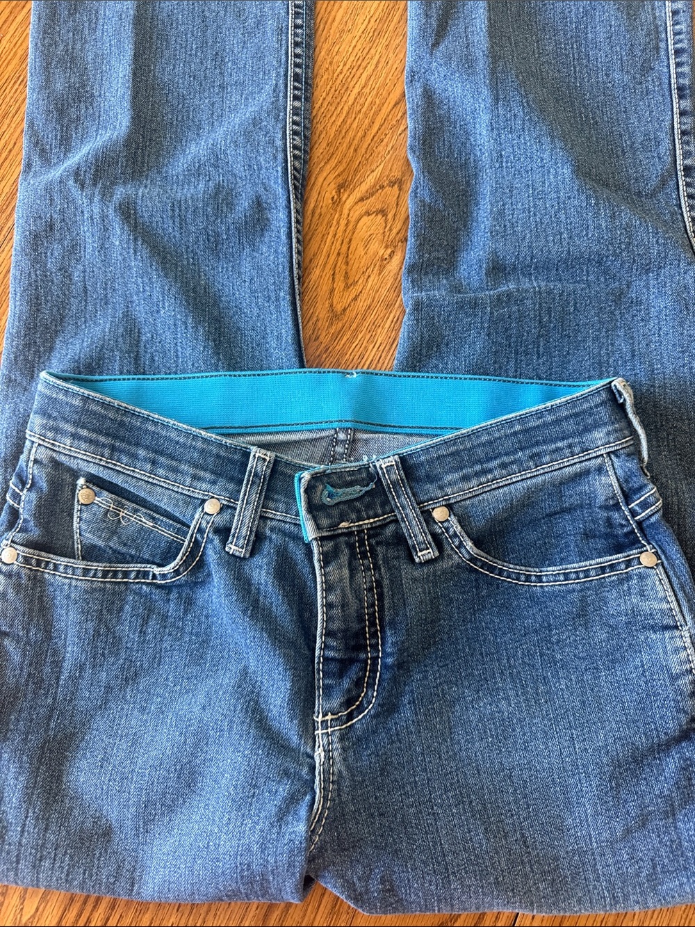 Wrangler Q-baby size 3/4 x 32 - Picture 2 of 5